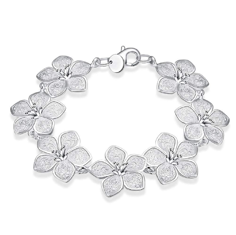 Amazon.com: Wenbin 925 sterling silver bracelet simple